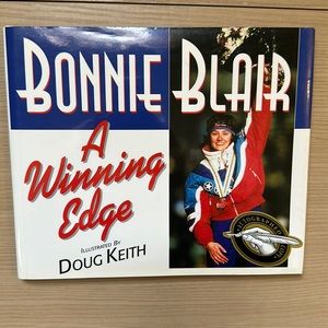 Bonnie Blair A Winning Edge Autographed Book